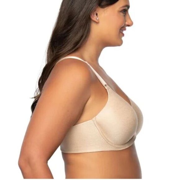 NEW 42C Vanity Fair 76345 Women's Beauty Back Smoothing Seamless T-Shirt… - Picture 2 of 9